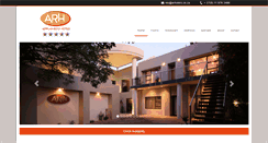 Desktop Screenshot of africanrockhotels.com